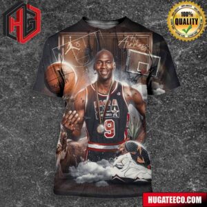 Michael Jordan The NBA’s All-Time Greatest Chicago Bulls 3D T-Shirt