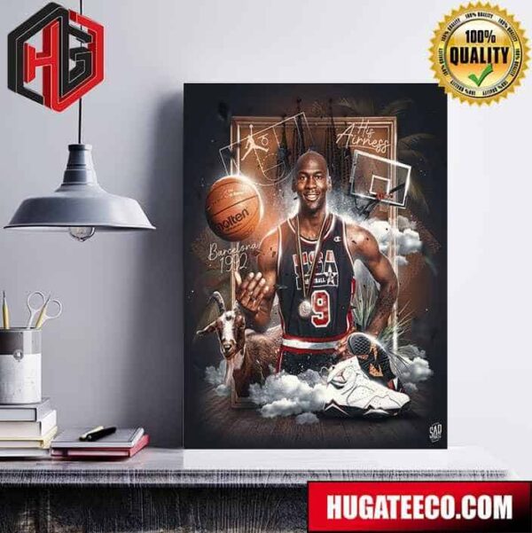 Michael Jordan The NBA’s All-Time Greatest Chicago Bulls Poster Canvas