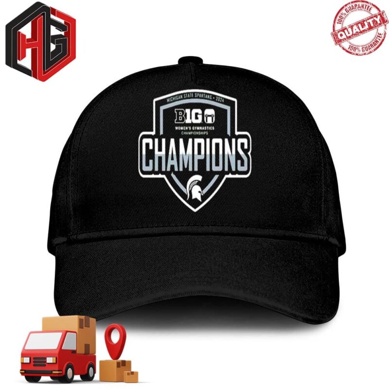 Michigan State Spartans 2024 Big Ten Women’s Gymnastics Tournament Champions Merchandise Hat-Cap
