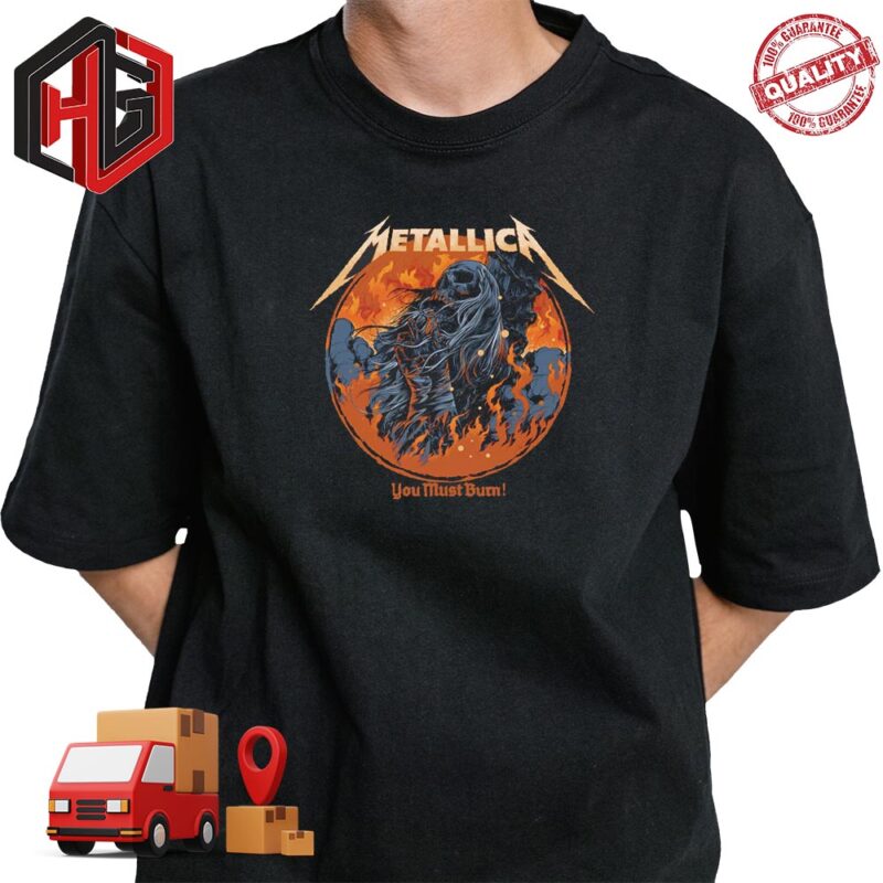 Exclusive Metallica You Must Burn Band Merch M72 Design New Limited Art By Ken Taylor Art Hoodie T-Shirt Exclusive Metallica You Must Burn Band Merch M72 Design New Limited Art By Ken Taylor Art Hoodie T-Shirt