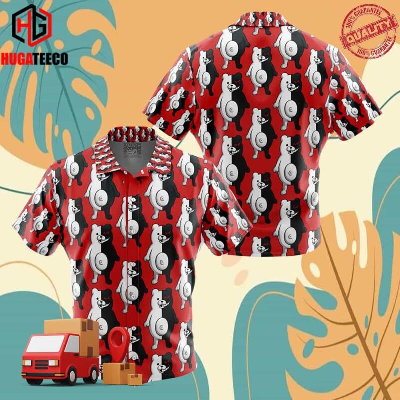 Monokuma Danganronpa Hawaiian Shirt For Men And Women Summer Collections