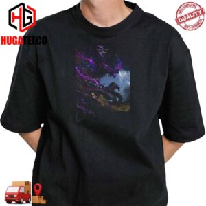 Monster Hunter 4 Black Eclipse Dragon Gore Magara Crazy Dragon Transformation Fan Art T-Shirt
