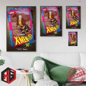Morph Marvel Animation All-new X-men 97 Streaming March 20 Only On Disney Poster Canvas