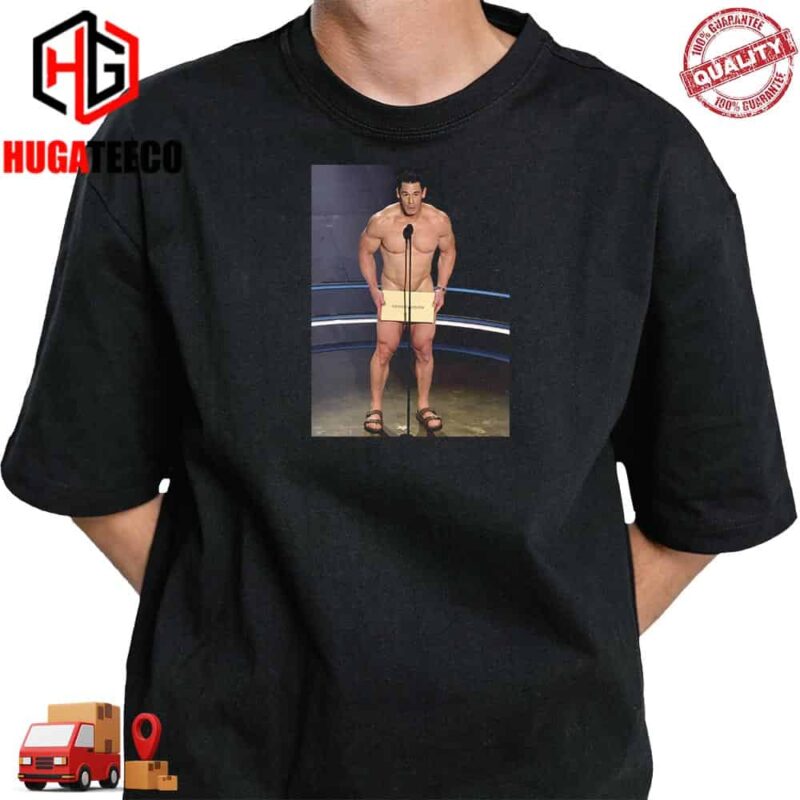 Naked John Cena Oscar Funny Merch Shirt Poster Canvas Ceramic Mug