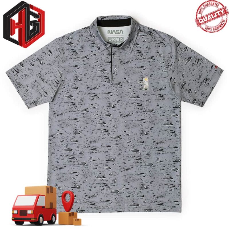 Nasa Moonshot Summer Fashion Summer Polo Shirt