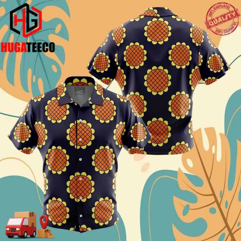 Navy Blue Monkey D Luffy Dressrosa One Piece Hawaiian Shirt For Men And Women Summer Collections