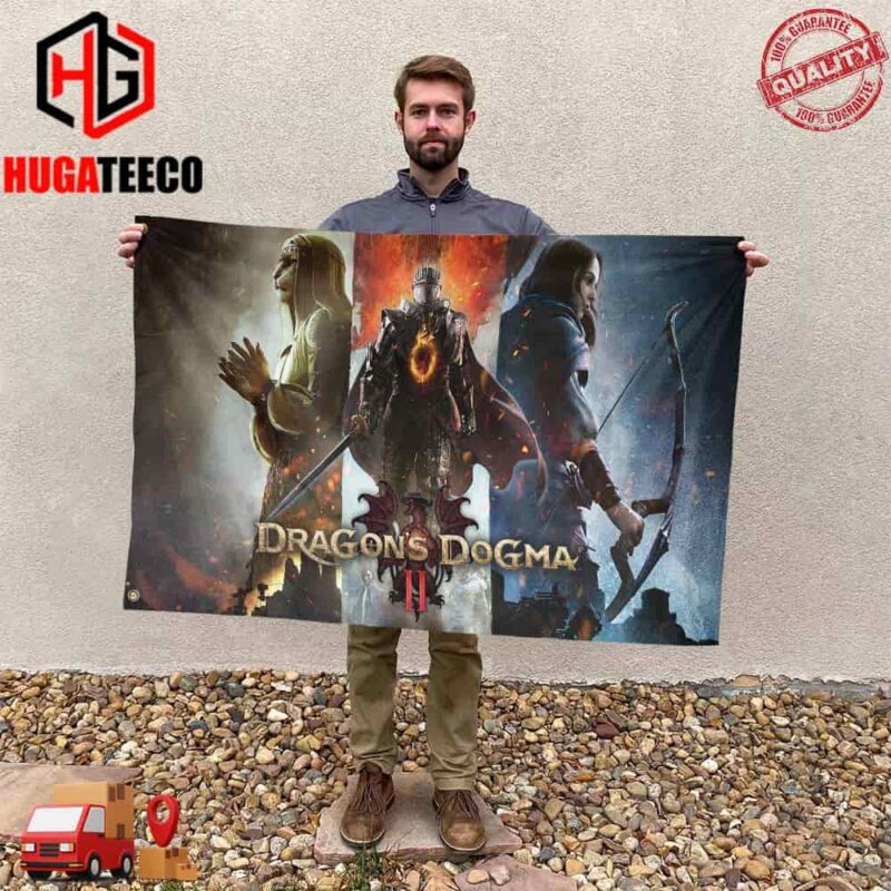 New Game Releases Dragons Dogma 2 Garden House Flag
