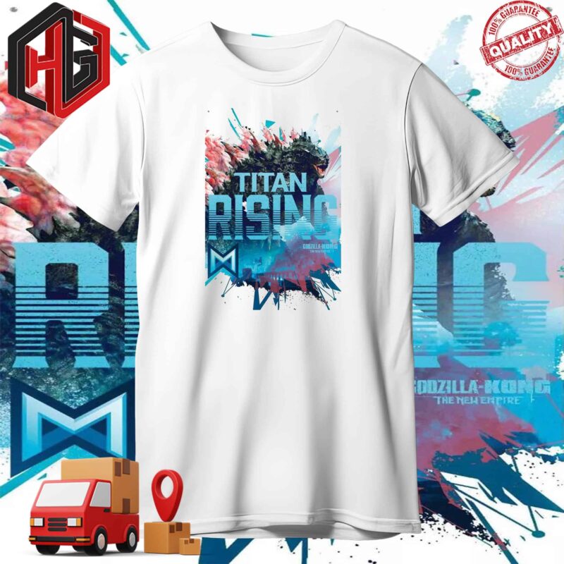 New Official Posters For Godzilla x Kong The New Empire By Trends International Roar Power Kong Art T-Shirt