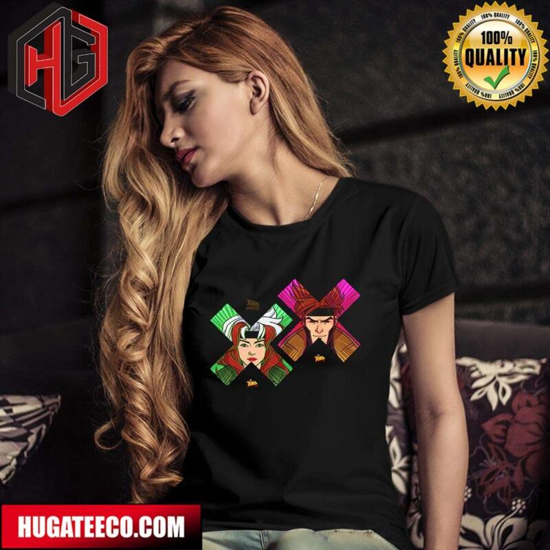 New Rogue And Gambit Marketing Image For X-Men 97 T-Shirt
