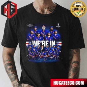 New York Rangers In Stanley Cup Playoffs NHL T-Shirt