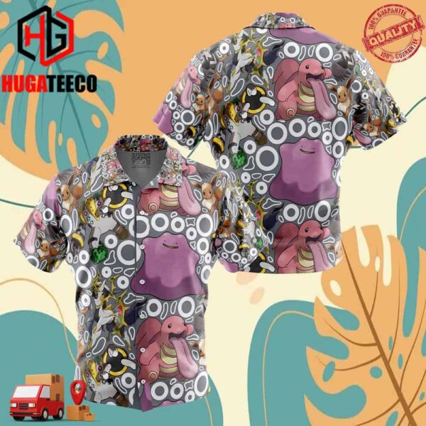 Normal Type Pokemon Pokemon Hawaiian Shirt For Men And Women Summer Collections