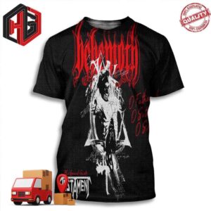 O Father O Satan O Summer Behemoth And Testament Summer Tour 2024 At Tallinn 3D T-Shirt