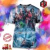 Monster Hunter 4 Black Eclipse Dragon Gore Magara Crazy Dragon Transformation Fan Art 3D T-Shirt
