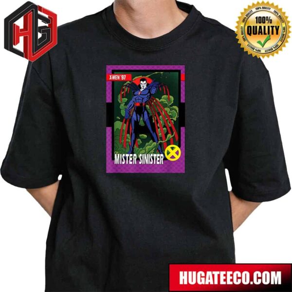 Official Mister Sinister Poster For X-men 97 T-Shirt