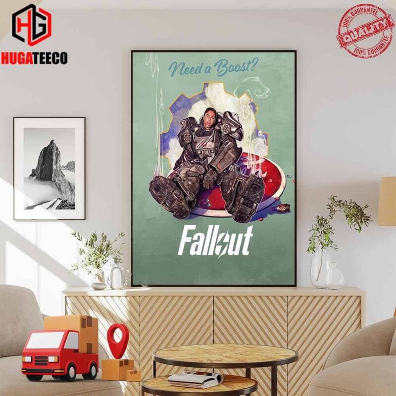 Official New Poster For The Fall Out Series Premieres April 12 on Prime Video Poster Canvas