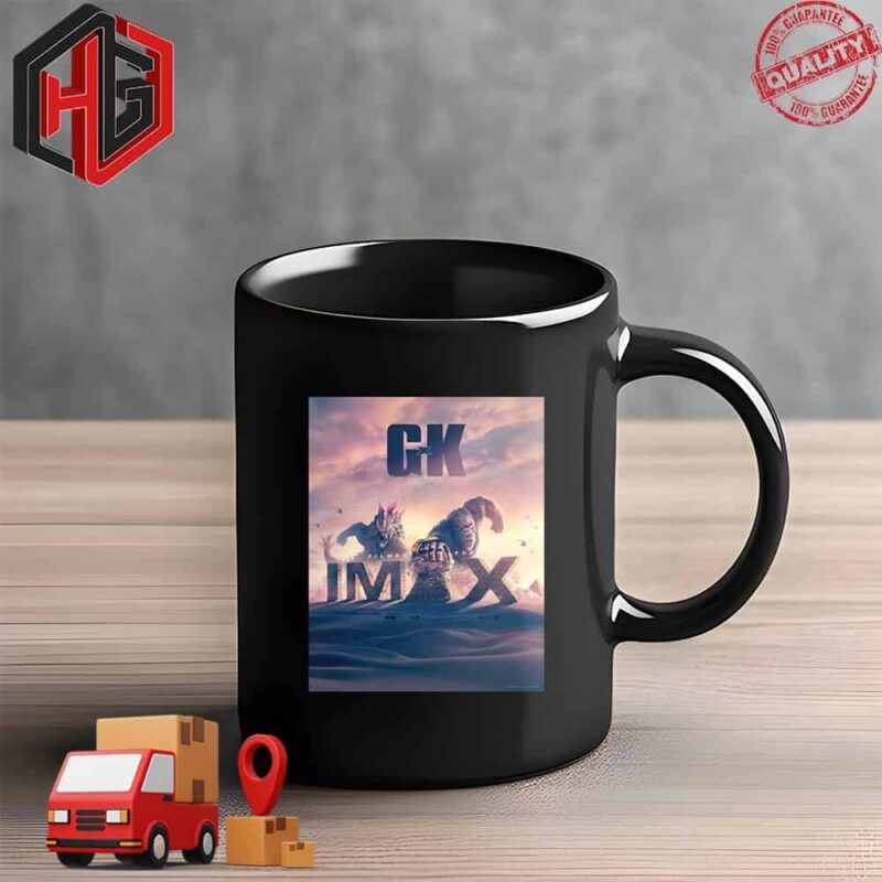 Official New Poster for Godzilla X Kong The New Empire Ceramic Mug