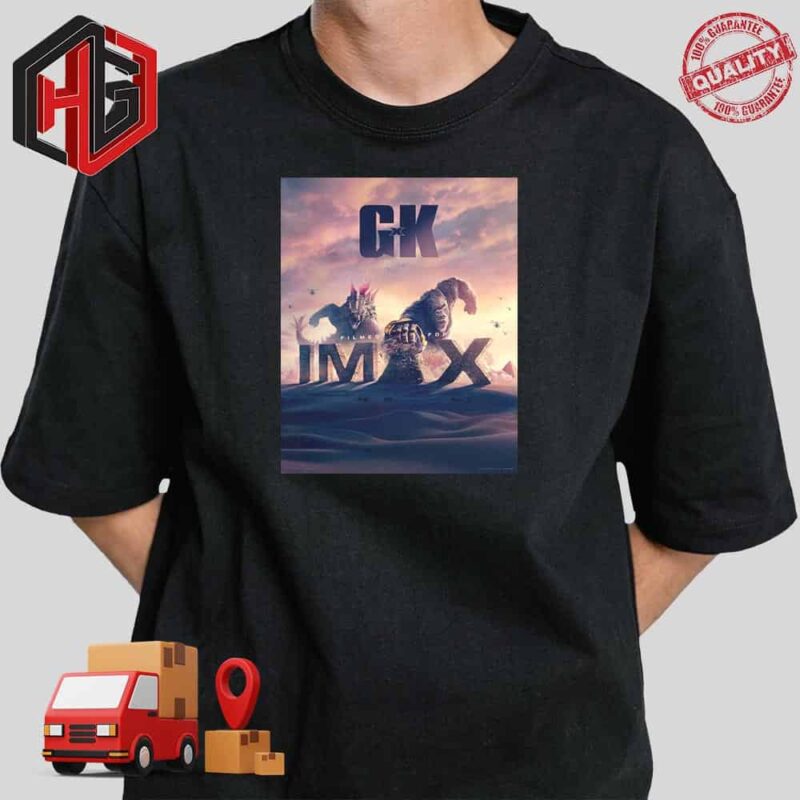 Official New Poster for Godzilla X Kong The New Empire T-Shirt