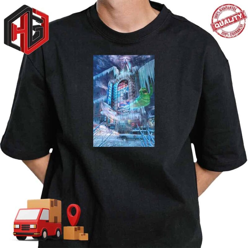 Official Poster 4DX For Ghostbusters Afterlife 2024 T-Shirt