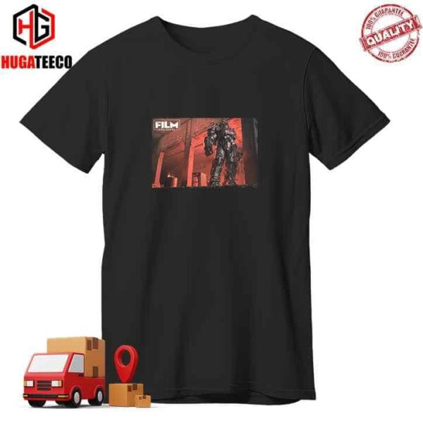 Official Poster Brotherhood Of Steel In The Fall Out Series Total Film Exclusive T-Shirt