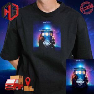 Official Poster For Doctor Who On BBC iPlayer In The UK 11th May And Disney Plus 10th May T-Shirt