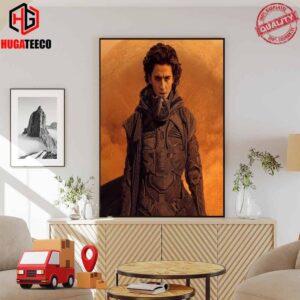 Official Poster For Dune Sand Planet Part Two – Paul Atreides Poster Canvas