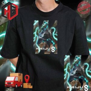 Official Poster For Kaiju No 8 Anime Scheduled For April 13 T-Shirt