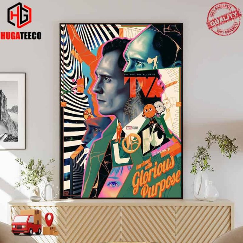 Official Poster For Loki Marvel Studios Season 2 By Doaly Home Decor Poster Canvas