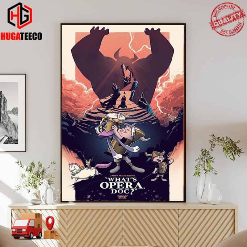 Official Poster For Looney Tunes Cartoons By Mark Bell Home Decor Poster Canvas