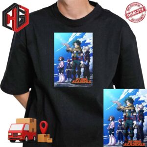 Official Poster For My Hero Academia Anime T-Shirt