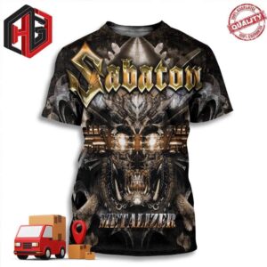 Official Poster For Sabaton’s Third Studio Album Will Shine Metalizer 3D T-Shirt