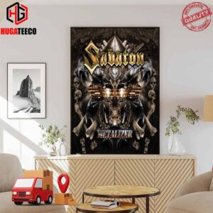 Official Poster For Sabaton’s Third Studio Album Will Shine – Metalizer Poster Canvas