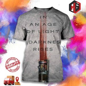 Official Poster For Star Wars The Colyte In An Age Of Light A Darkness Rises 3D T-Shirt