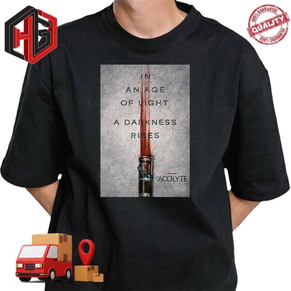 Official Poster For Star Wars The Colyte In An Age Of Light A Darkness Rises T-Shirt