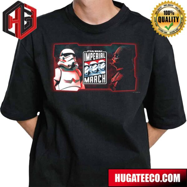 Official Poster For Star Wars The Imperial March T-Shirt
