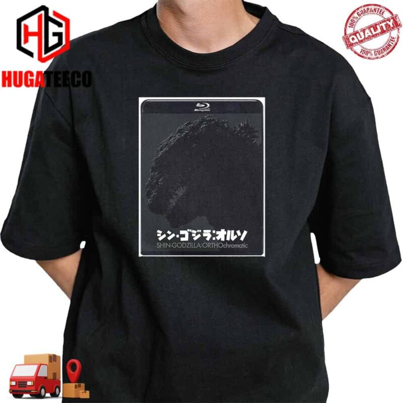Official Poster For The Black And White Version Of Shin Godzilla ORTHOchromatic Unisex T-Shirt