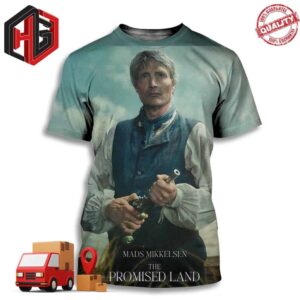 Official Poster For The Promised Land Mads Mikkelsen 3D T-Shirt