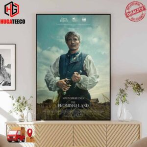 Official Poster For The Promised Land Mads Mikkelsen Home Decor Poster Canvas