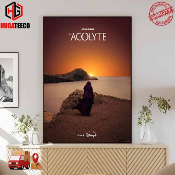 Official Poster For The Two-episode Of The Acolyte A Star Wars Original Series Arrives 4 On Disney Poster Canvas
