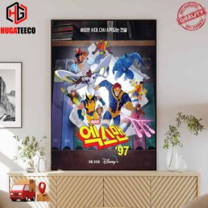 Official Poster For X-men 97 Via Marvel Korea Instagram Poster Canvas