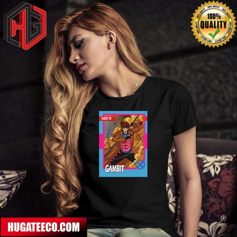 Official X-Men97 Character Posters Clean Versions A Thread Gambit T-Shirt