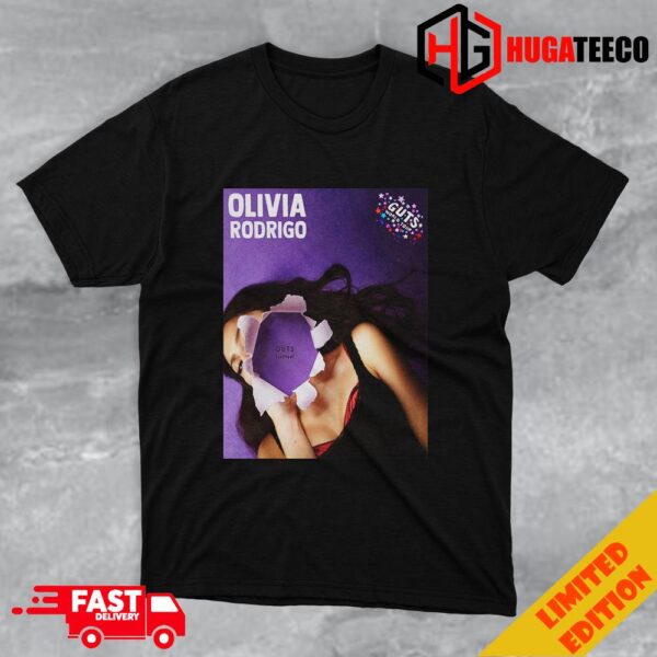 Olivia Rodrigo Guts Spilled Guts World Tour Cover T-Shirt