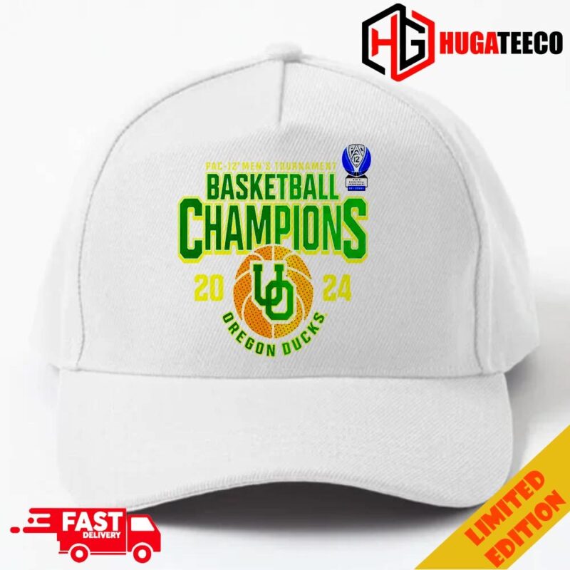 Oregon Ducks 2024 Pac-12 Men’s Basketball Conference Tournament Champions Classic Hat-Cap