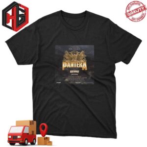 Pantera Australian Headline Show For The Fans For The Brothers For Legacy King Parrot Tuesday 19 March Adelaide Entertainment Centre T-Shirt