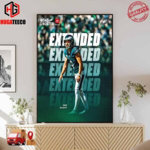 Philadelphia Eagles Have Agreed To Terms With Jake Elliott On A Four-year Extension Poster Canvas