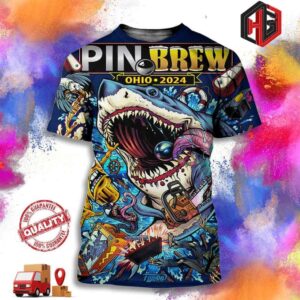 Pinbrew Ohio Tour 2024 Limited Unisex 3D T-Shirt