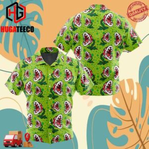 Piranha Plant Super Mario Bros Hawaiian Shirt For Men And Women Summer Collections