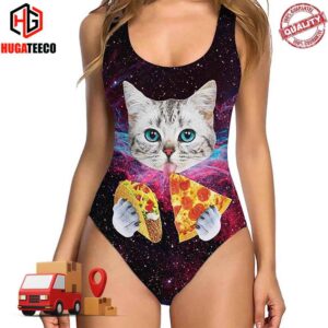 Pizza Taco Cat Ugly Swimsuit Swimsuit Bikini Summer Collections 2024