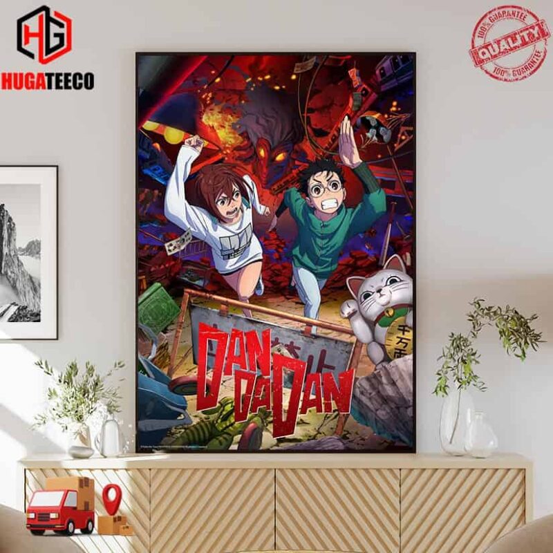 Poster For Dandadan Anime Scheduled For October 2024 Poster Canvas