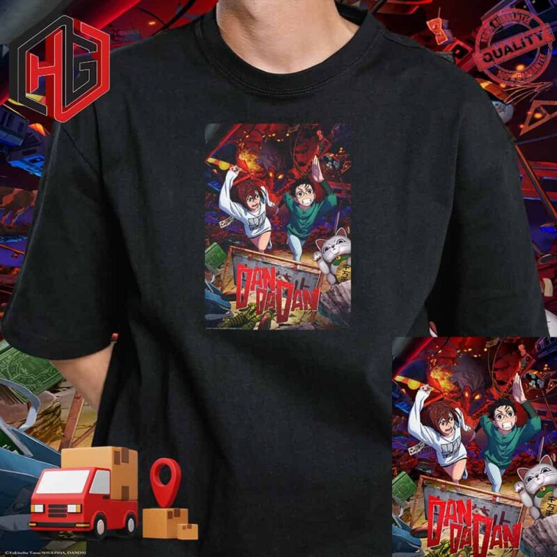 Poster For Dandadan Anime Scheduled For October 2024 T-Shirt