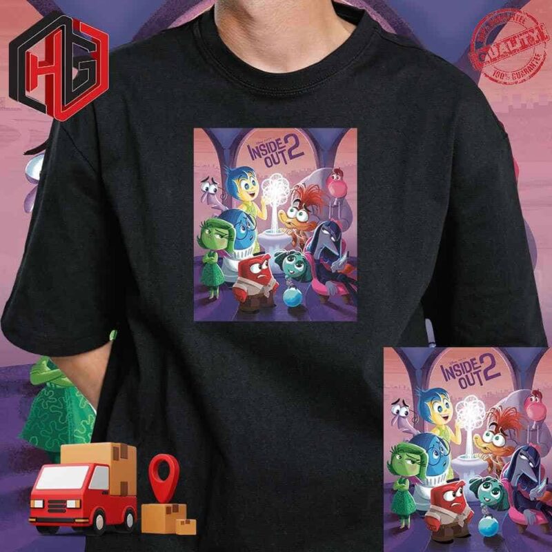 Poster For Disney Pixar Inside Out 2 Hits Theaters 3 Months From June 14 T-Shirt